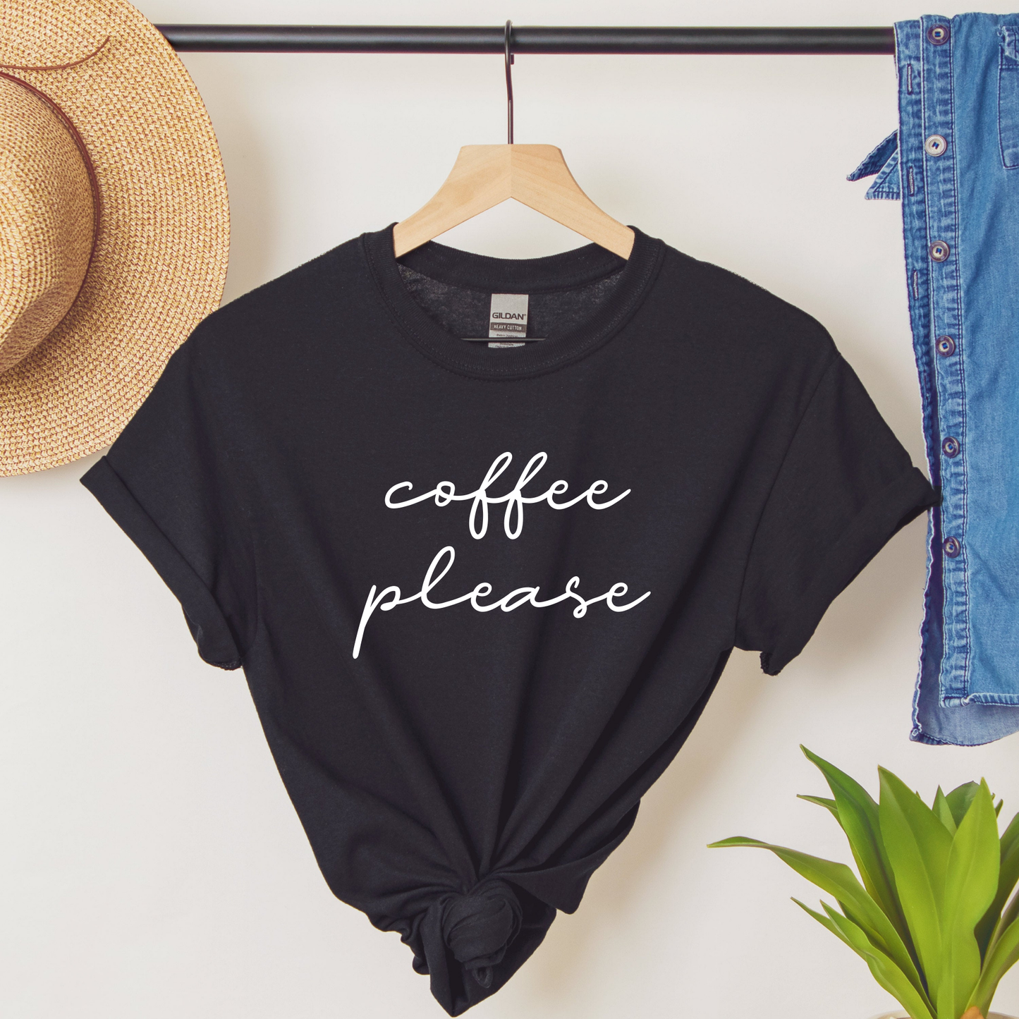 Curly Cupcakes - Coffee Please T-shirt