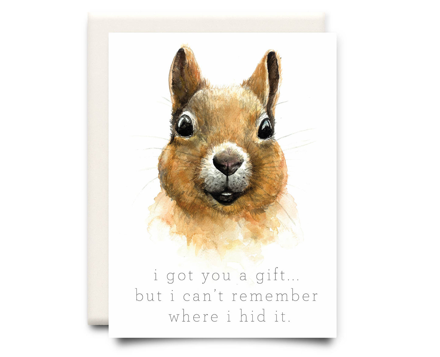 Inkwell Cards - Hidden Gift | Birthday Greeting Card