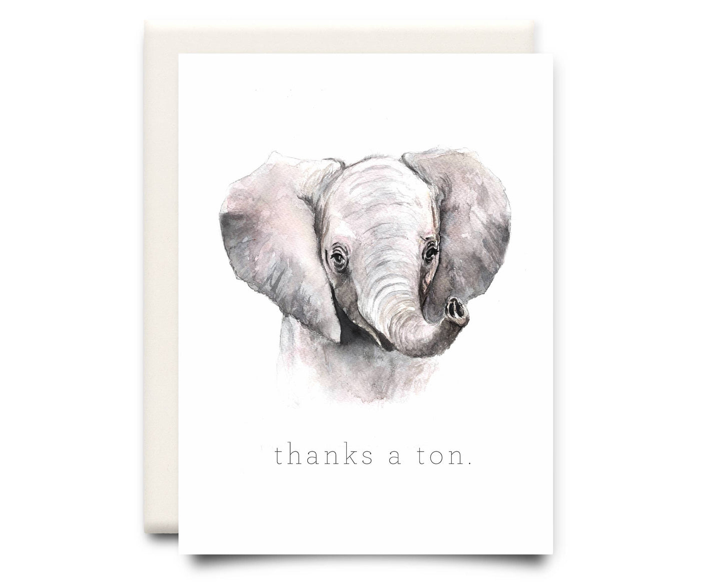 Inkwell Cards - Thanks a Ton | Thank You Card