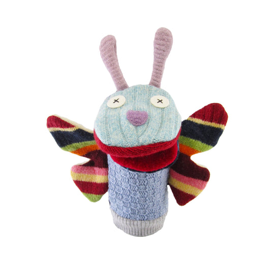 Cate & Levi Hand Puppet | Sock Puppet- Wool Material