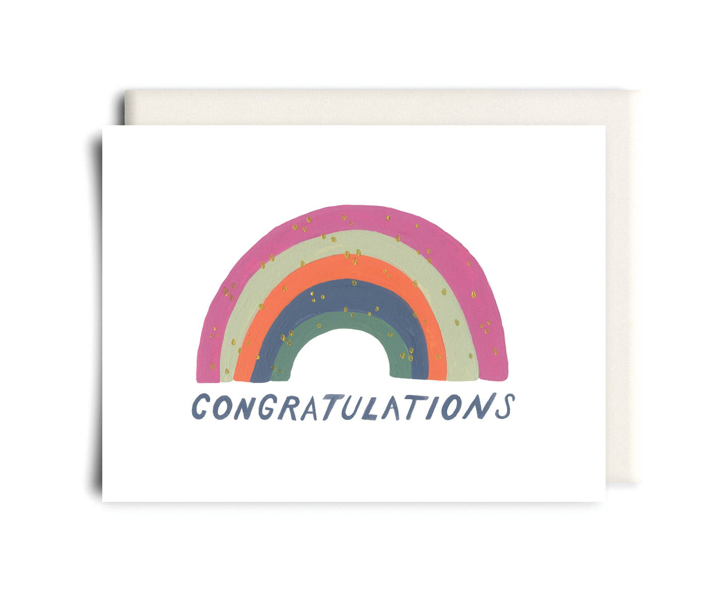 Inkwell Cards - Congratulations Rainbow | Everyday Greeting Card