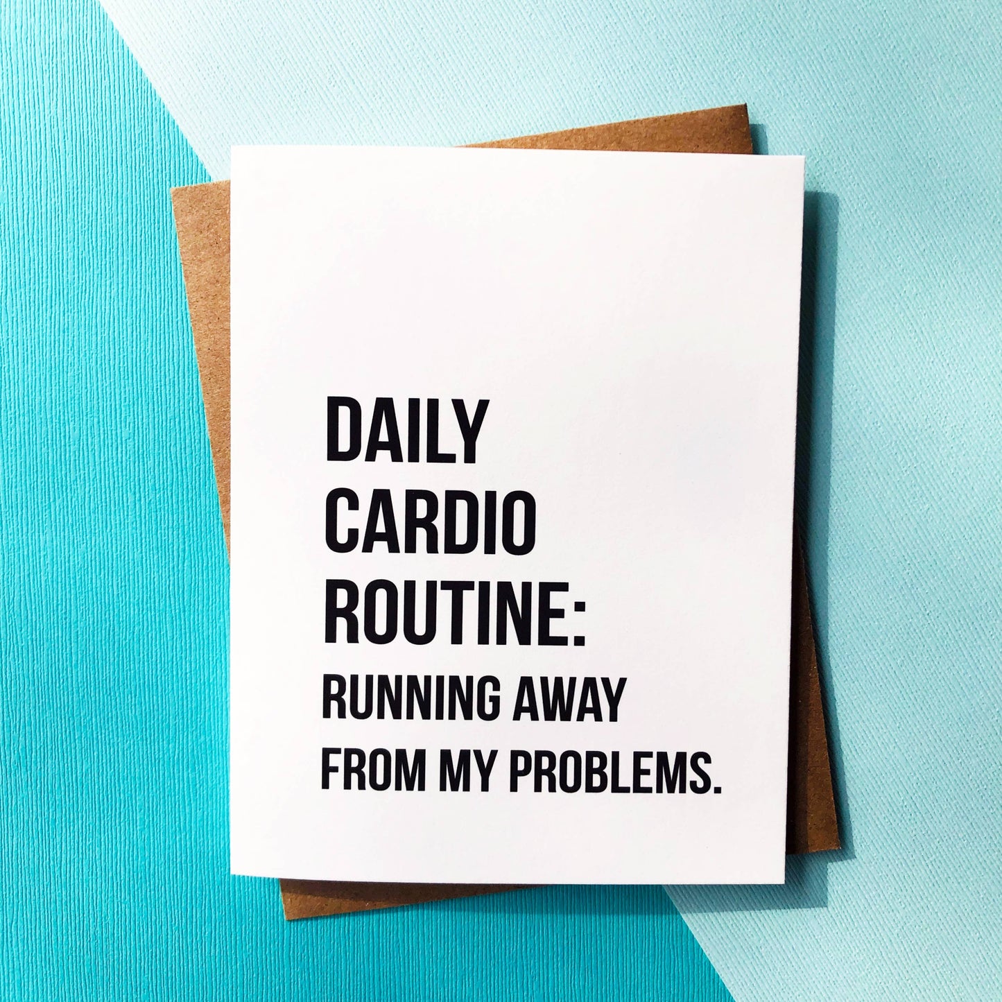 Top Hat and Monocle - Daily Cardio Routine Card