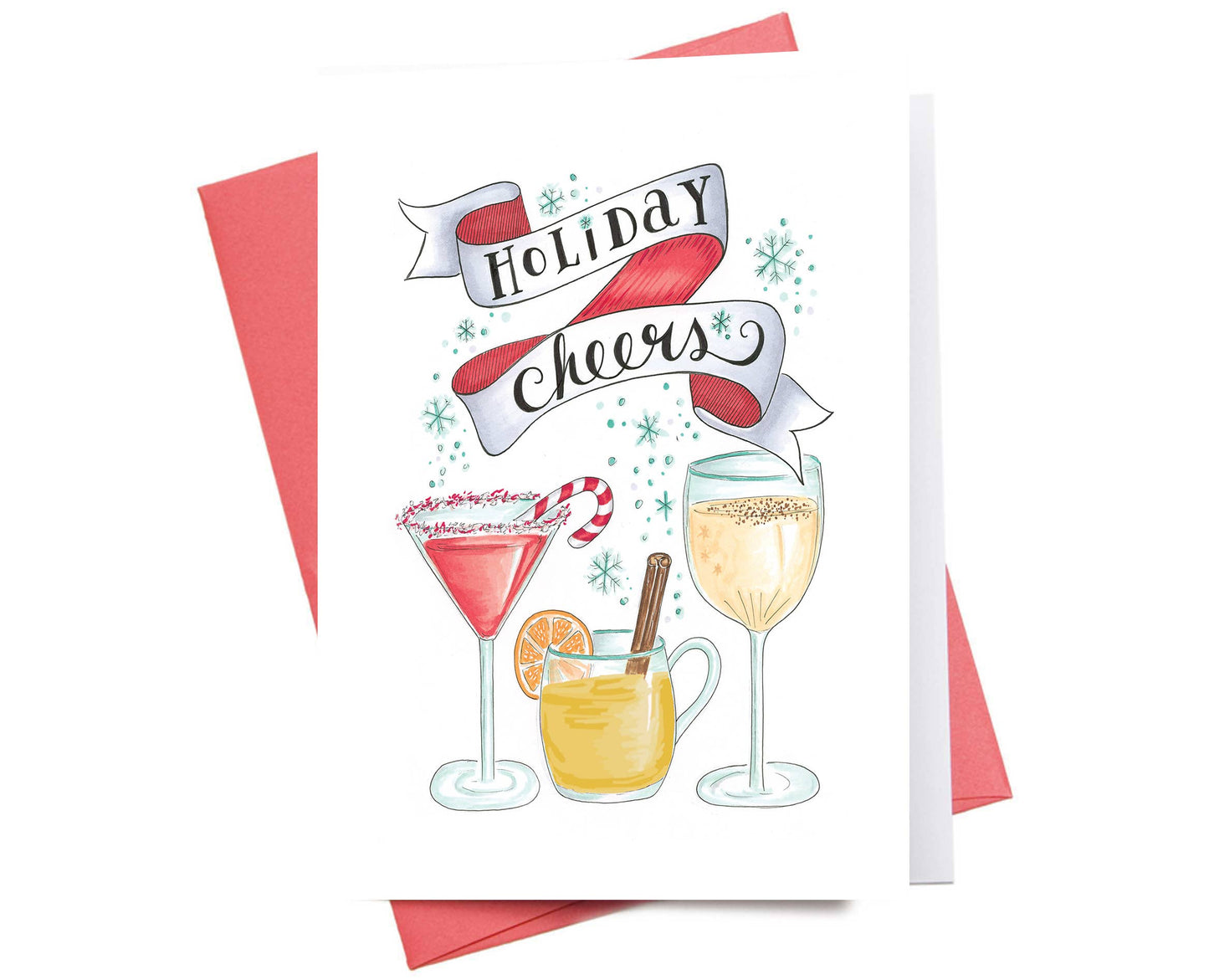 Holiday Cheers | Christmas Greeting Card