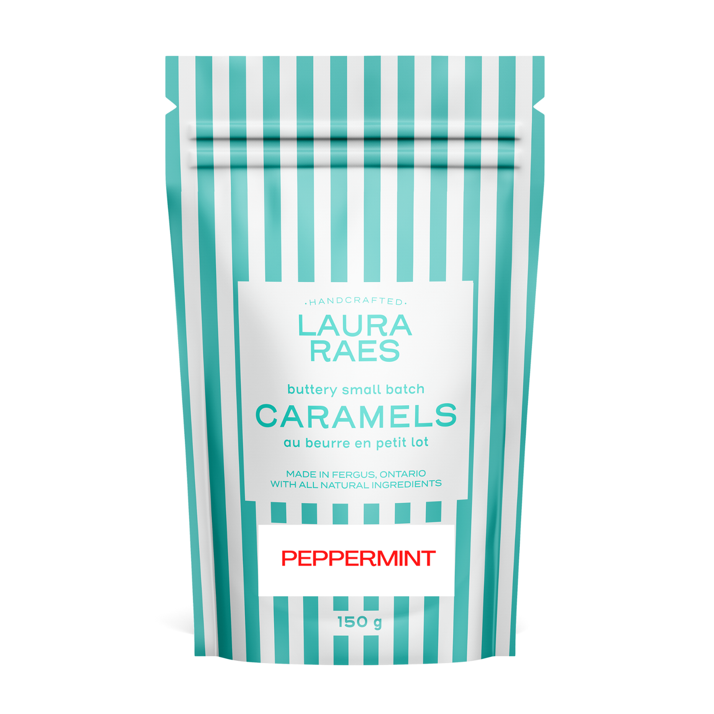 Peppermint Caramel Candies - Laura Raes Caramel Co.