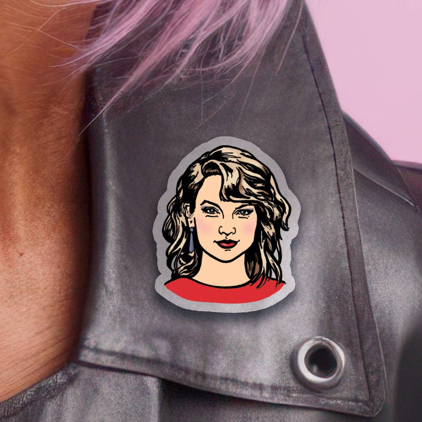 Design Corner - Taylor Swift Acrylic Tack Pin