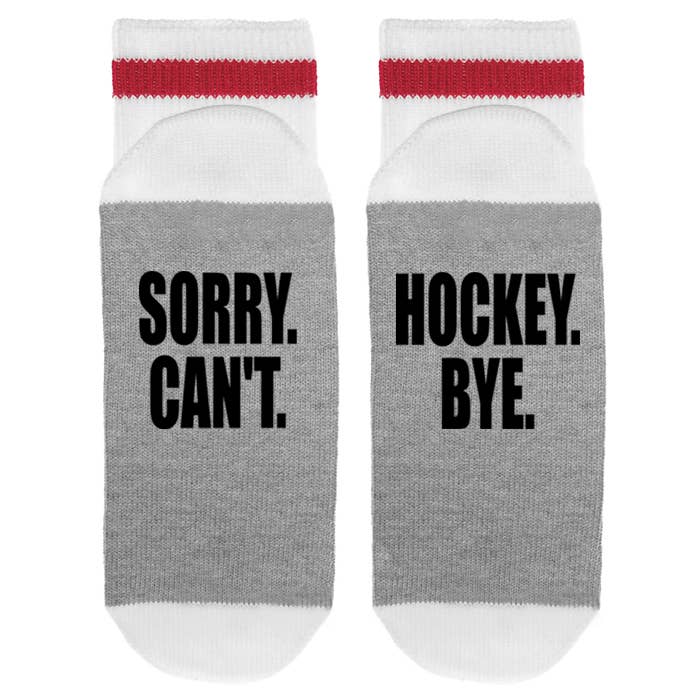 Sock Dirty to Me - MENS - Sorry Can't Hockey Bye