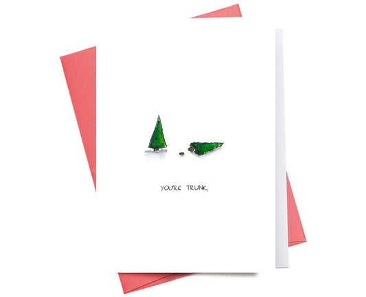Inkwell Cards - You're Trunk | Christmas Greeting Card