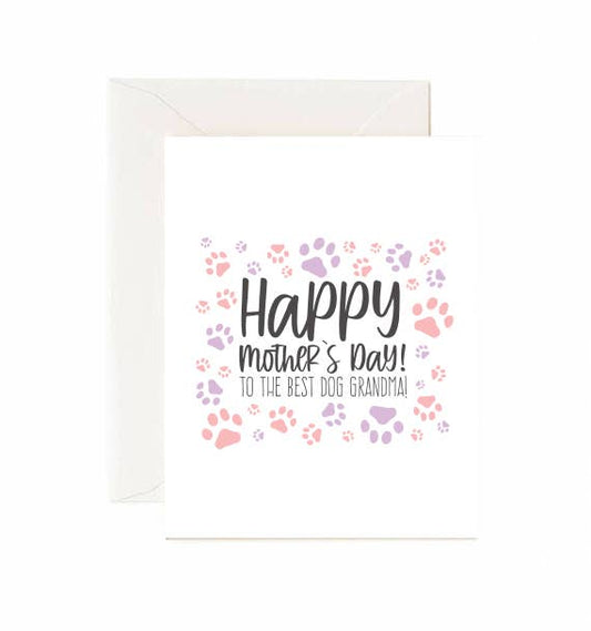 Jaybee Design - Happy Mothers Day! To The Best Dog Grandma - Greeting Card