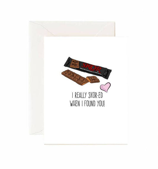 Jaybee Design - I Definitely Skor-Ed When I Found You Card