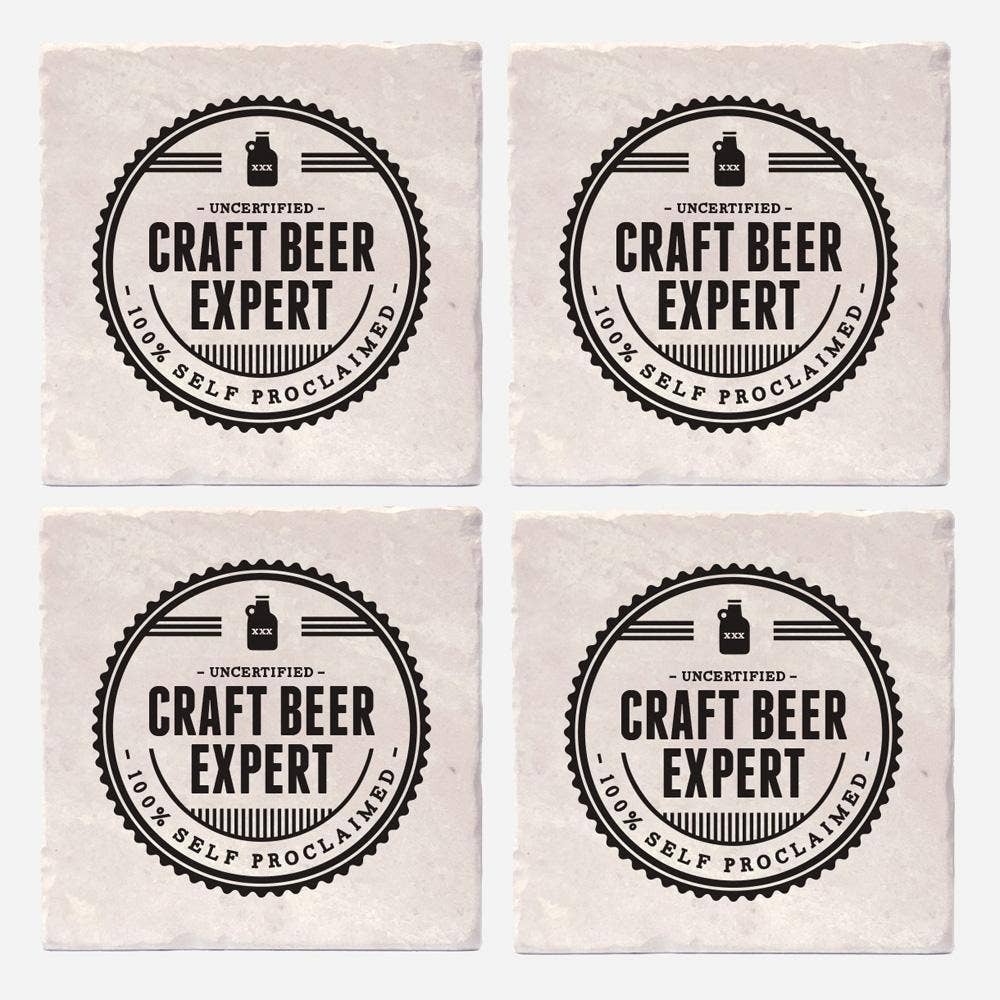 Versatile Coasters - Craft Beer Expert Coasters: 4"x4" SINGLE