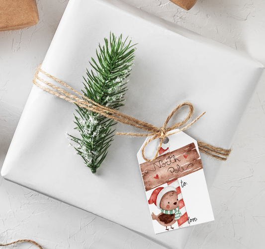 Christmas Shop-North Pole Gift Tags - Creativien Studio
