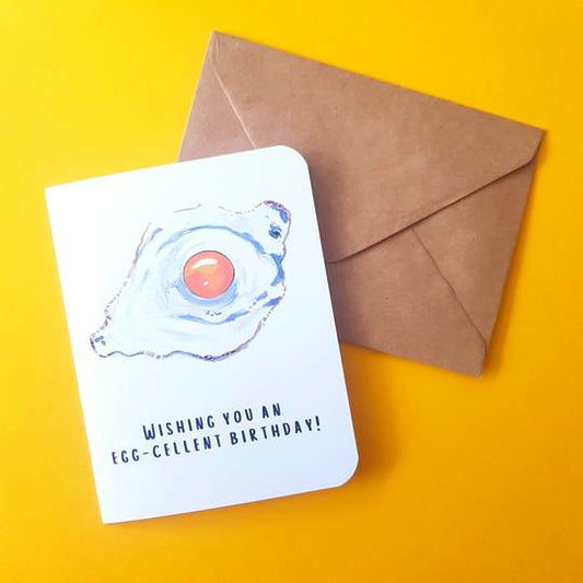 Salt and Paper - Egg-Cellent Birthday Card