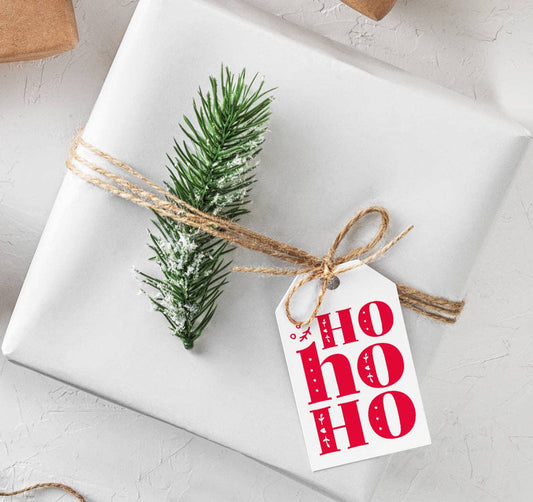 Christmas Shop- Ho Ho Ho Gift Tags - Creativien Studio