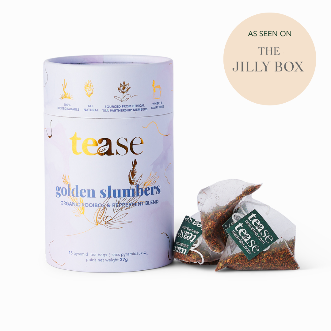 Tease - Golden Slumbers, Organic All-Natural Tea Blend Valerian Root