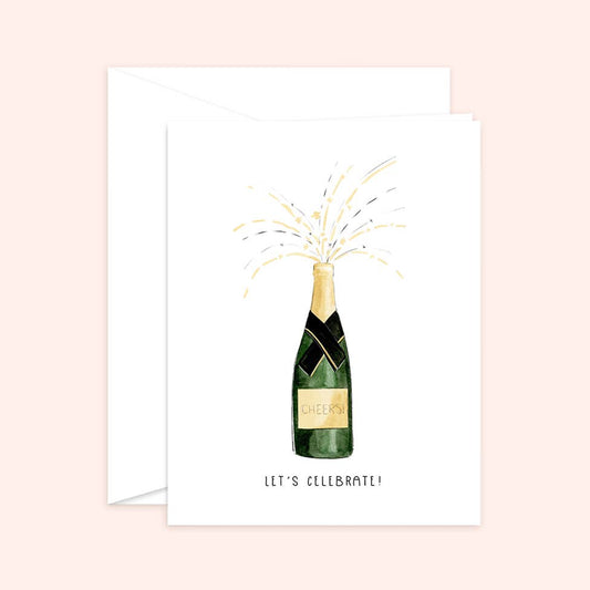 Almeida Illustrations - Let's Celebrate! - Congratulations Greeting Card: