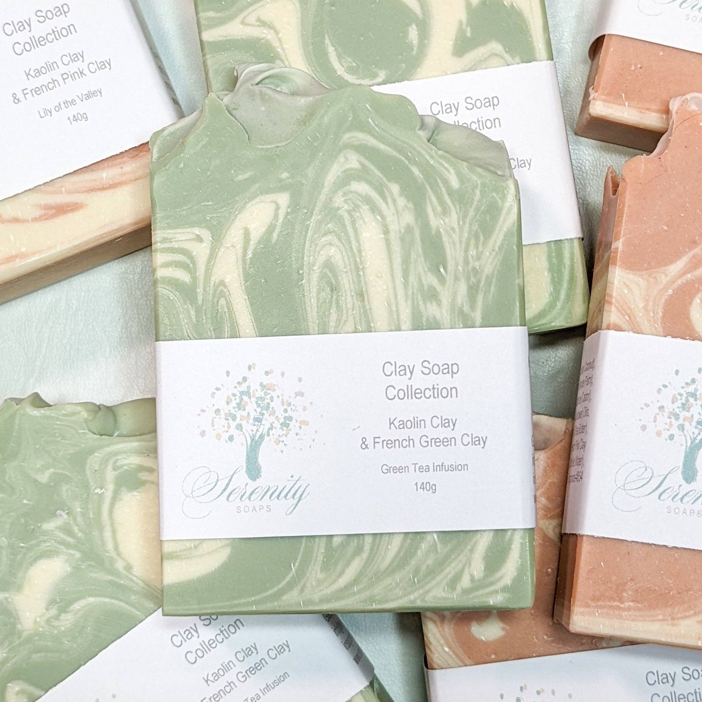 Serenity Soaps - Clay Soap French Green