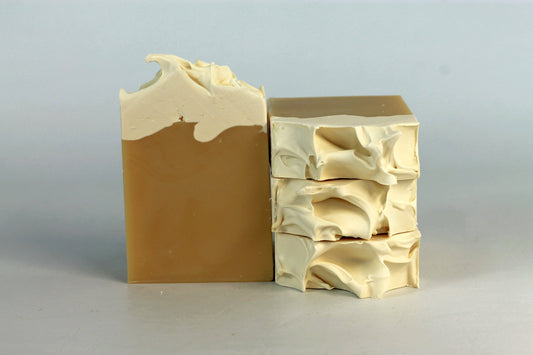 Serenity Soaps - Beer Soap - Sandalwood Cream (pale ale)