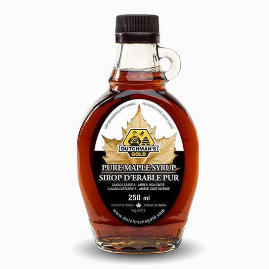 Maple Syrup Canada #1 Medium Pure - Glass Bottle: 250ml