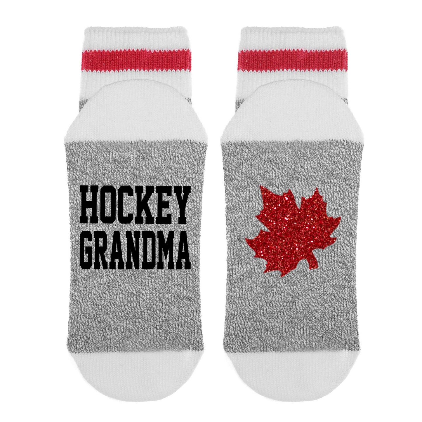 Sock Dirty to Me - Hockey Grandma With Maple Leaf