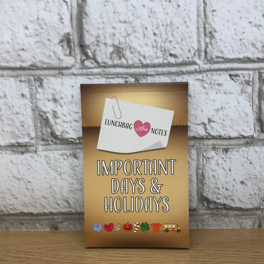 Special Holiday/Events  Lunch Bag Notes- Lunchbag Love Notes