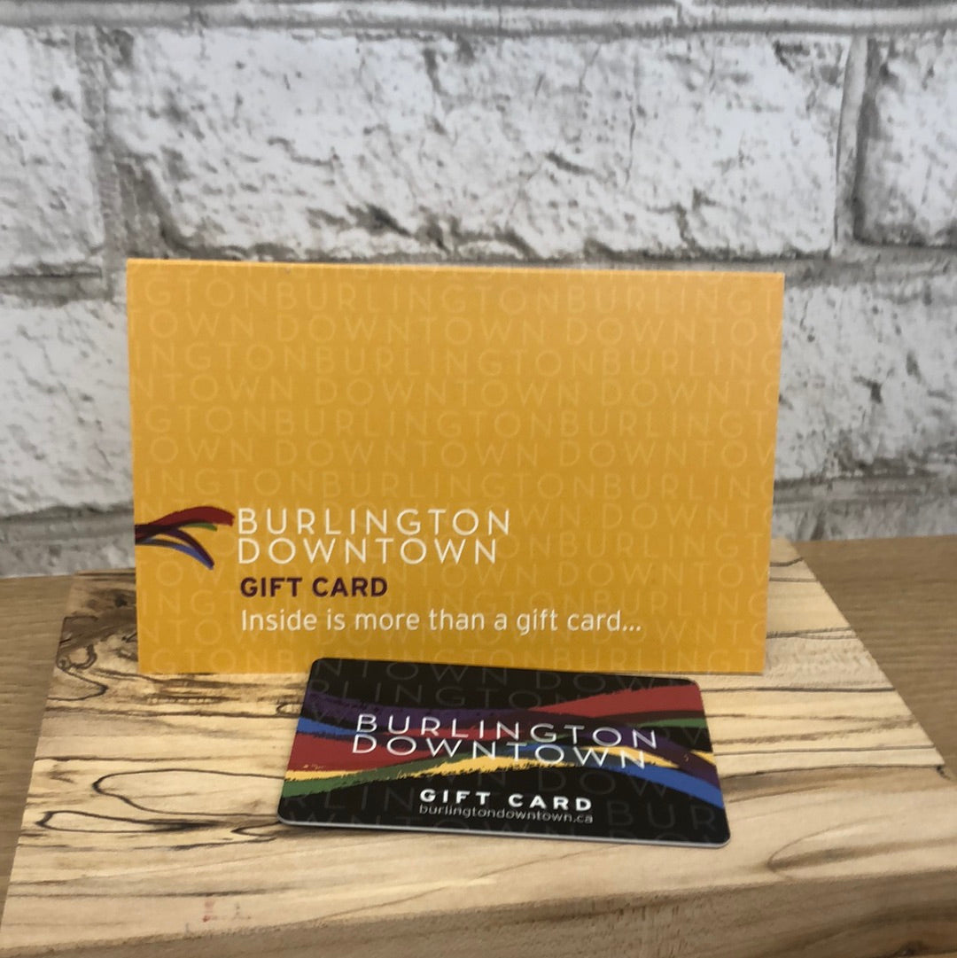 Downtown Burlington Gift Cards