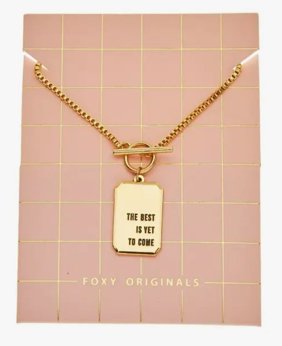 Motivational Necklaces by Foxy Orignals